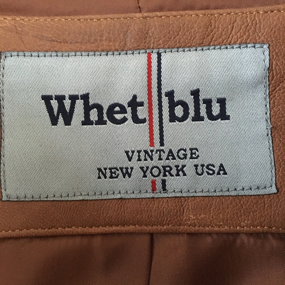 HP: Whet Blu Ladies Leather Jacket - Size L - Picture 3 of 4